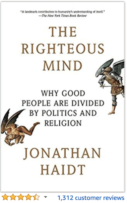The Righteous Mind Jonathan Haidt