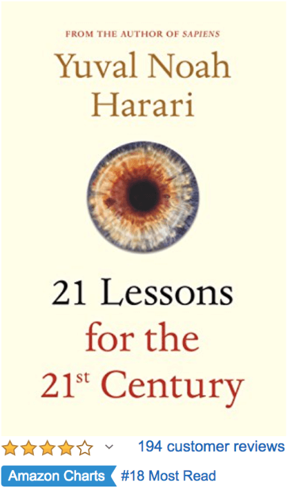 21 Lessons for the 21st Century Yuval Harari