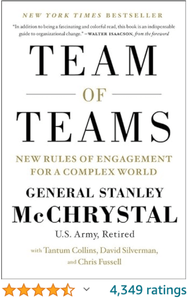 Team of Teams General Stanley McChrystal 